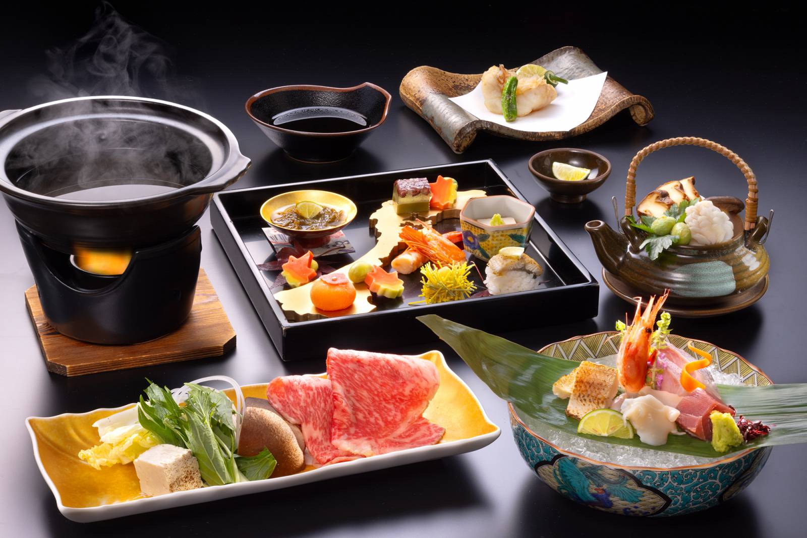 写真：会席料理