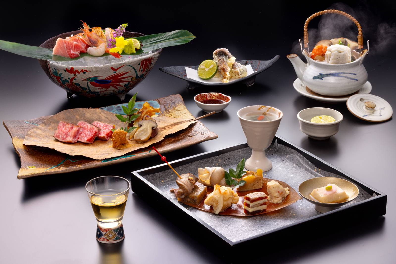 写真：会席料理