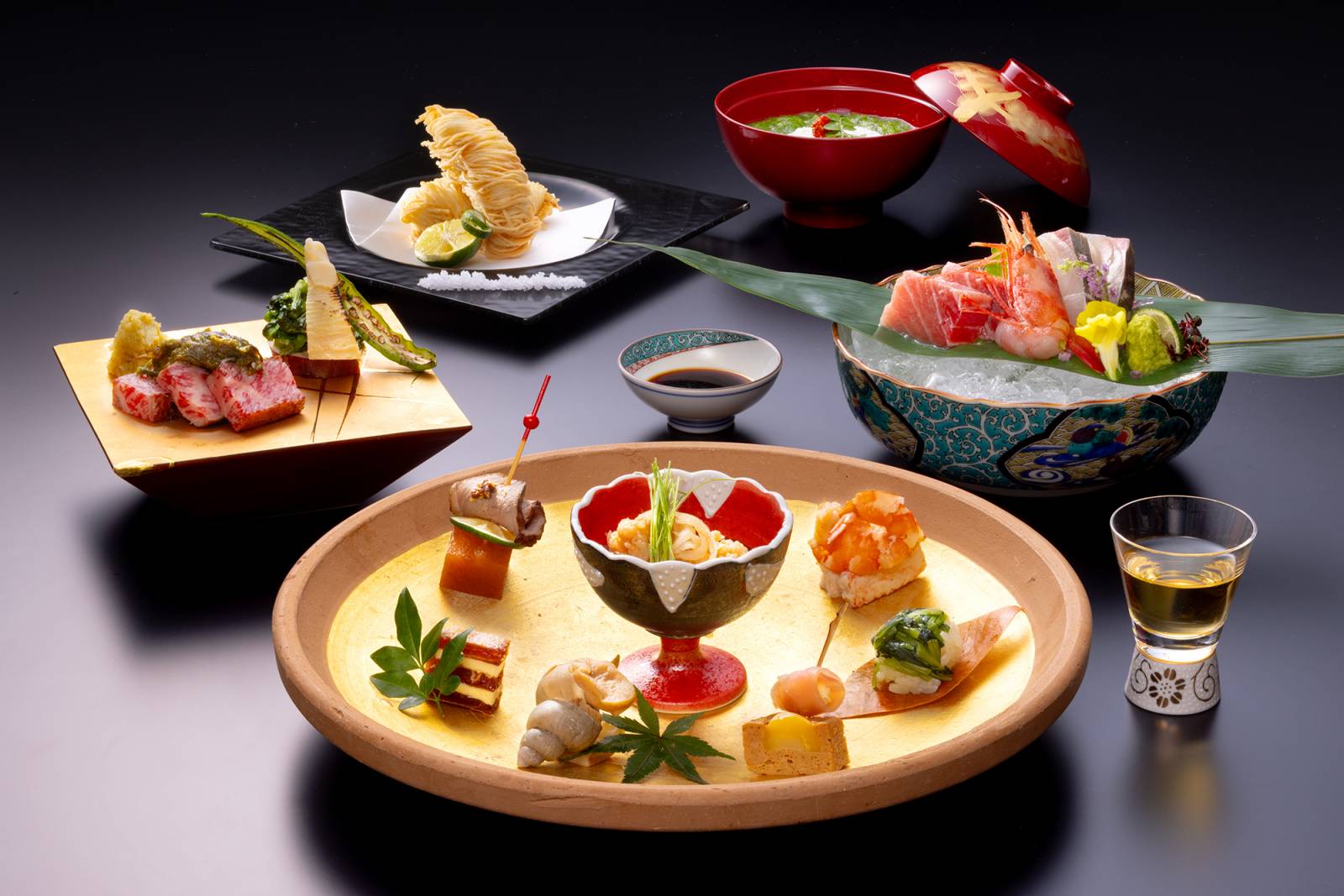 写真：会席料理