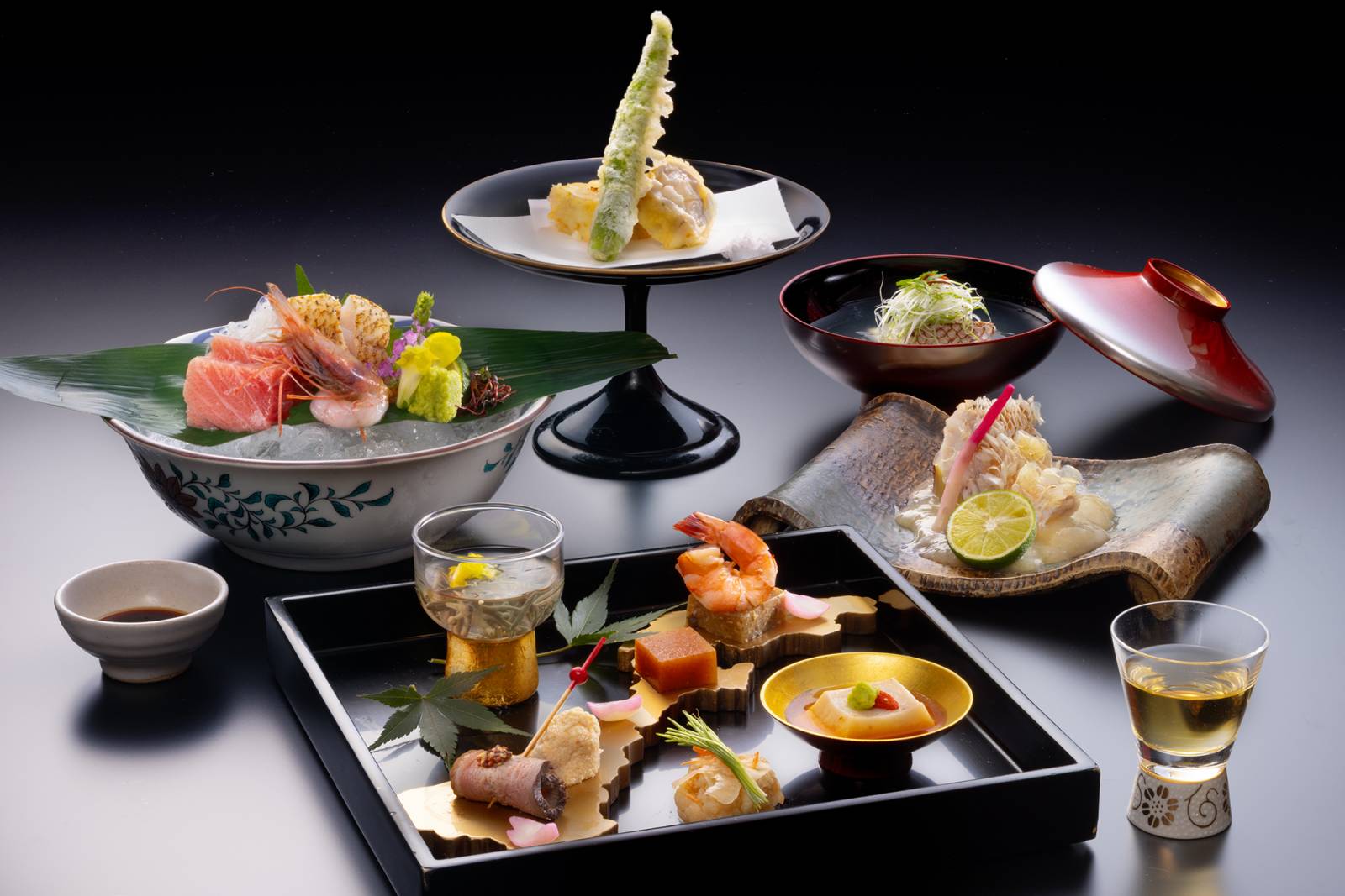 写真：会席料理